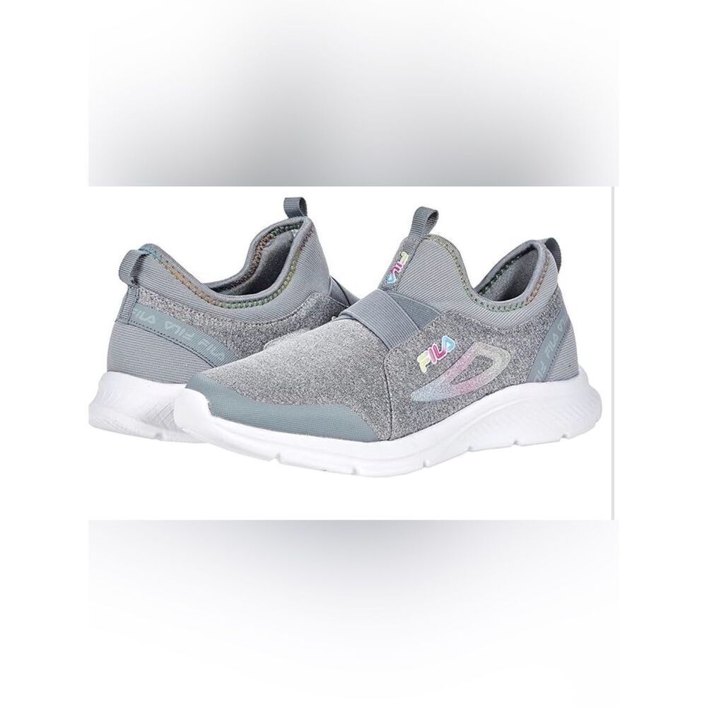 NEW Fila Kids Speedchaser Size 12 Gray NWT Running Shoes